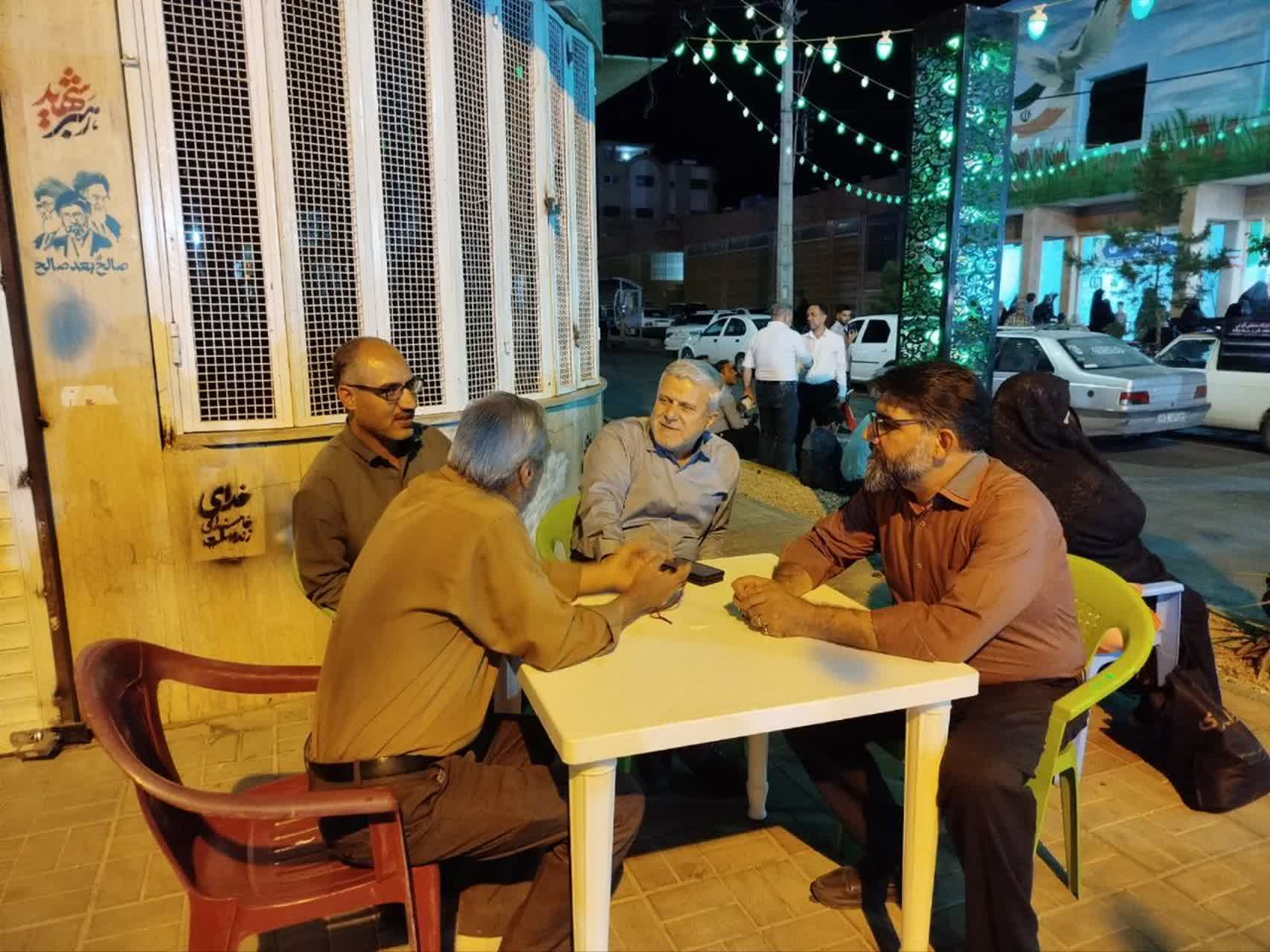 برگذاری میز خدمت